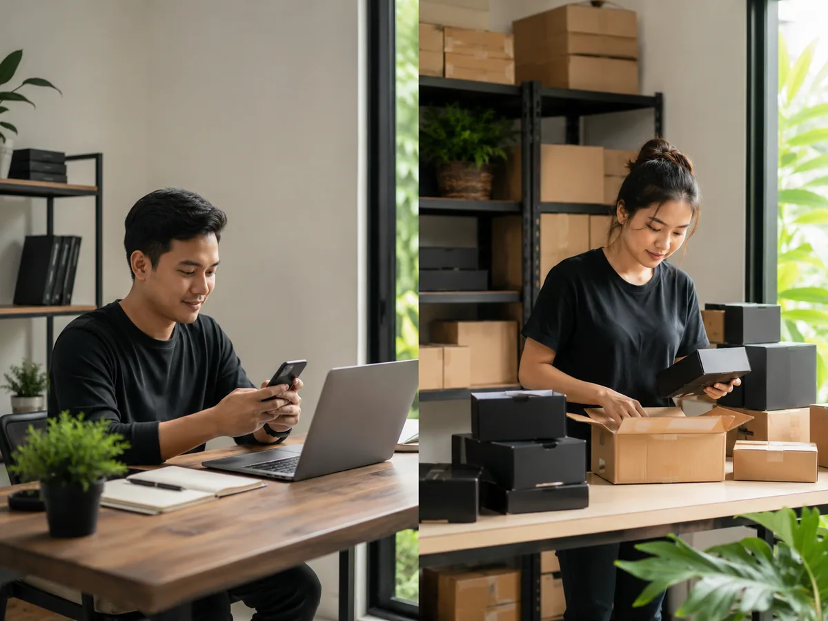 Perbedaan Dropshipper dan Reseller di Shopee