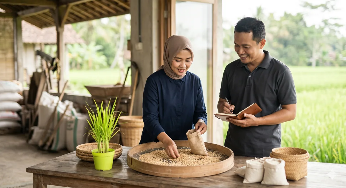 Manajemen Kualitas Produk Padi yang Konsisten