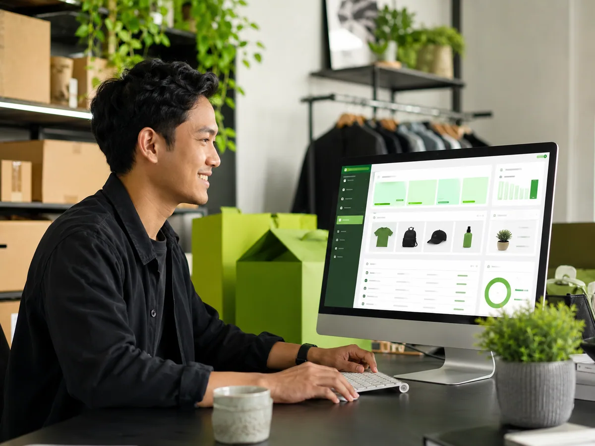 Tampilan Seller Dashboard Tokopedia untuk mengelola produk dan pesanan