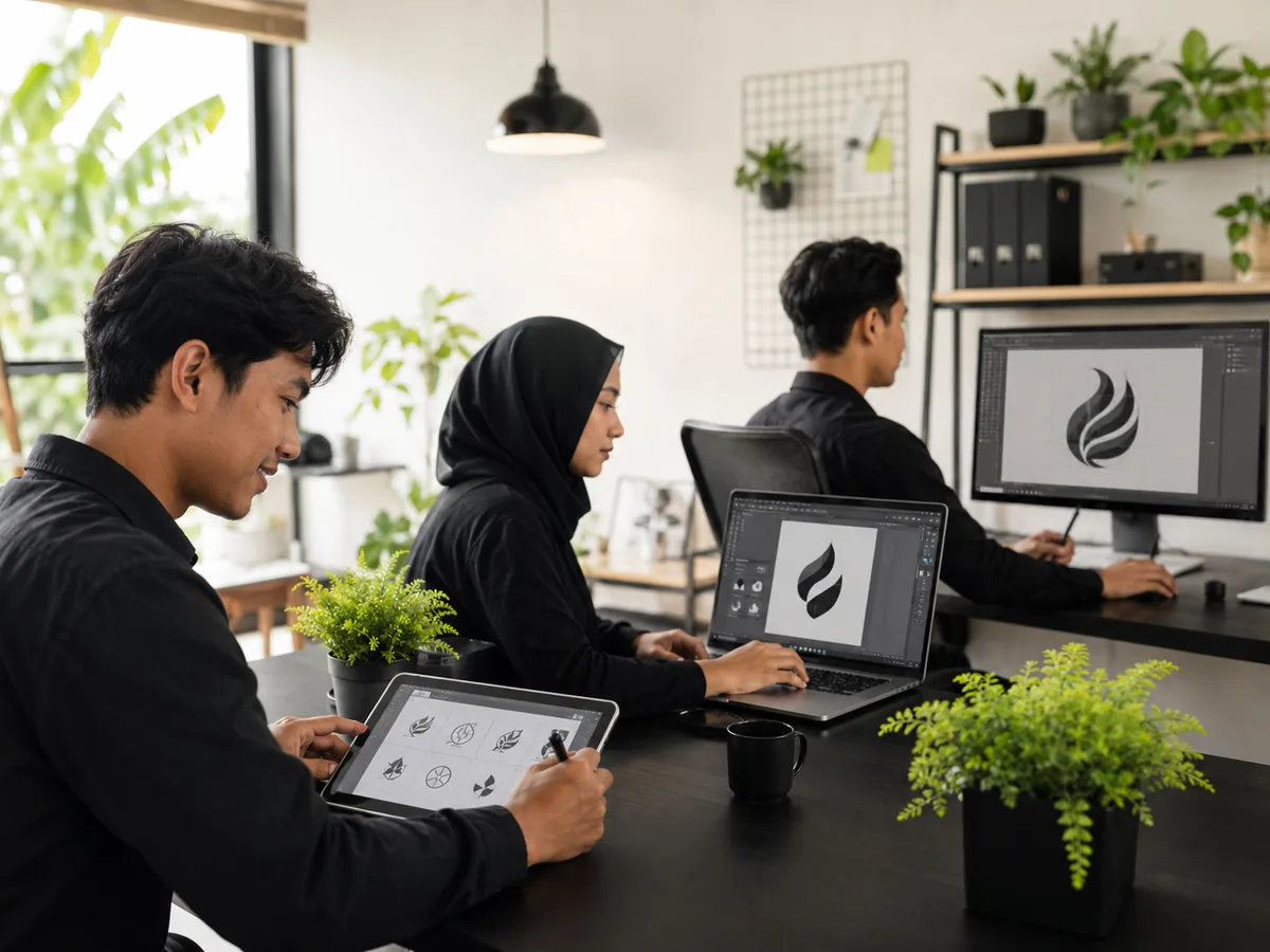 Pilihan tools desain logo dari yang gratis untuk pemula sampai berbayar profesional seperti Canva, Inkscape, dan Illustrator