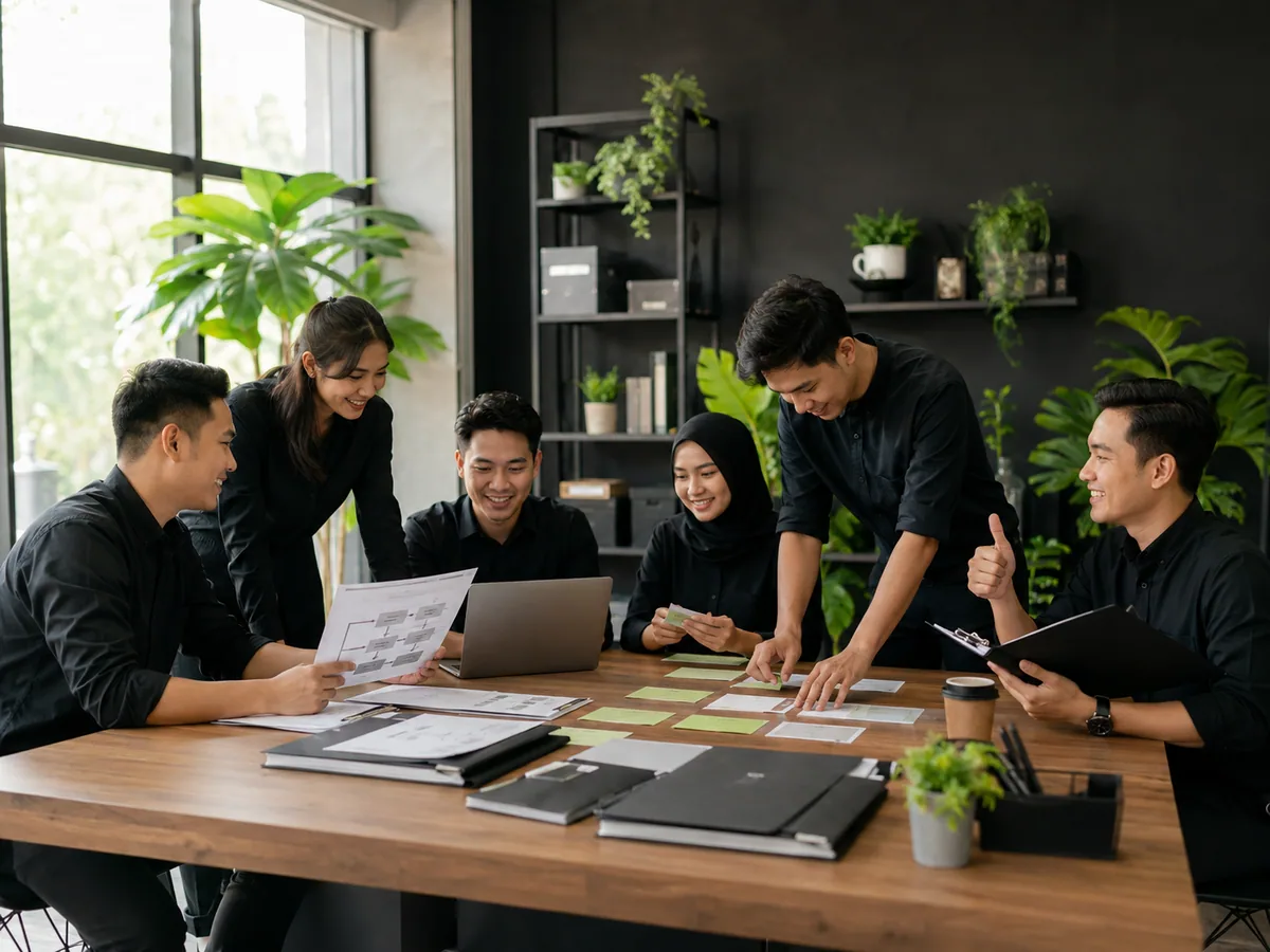 Enam langkah cara membuat SOP perusahaan dari memilih proses sampai menetapkan secara resmi