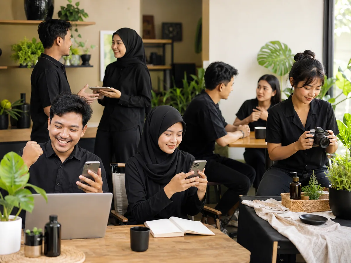 Lima pilar membangun reputasi online bisnis: ulasan positif, respons cepat, konten bermanfaat, transparansi, dan penanganan ulasan negatif